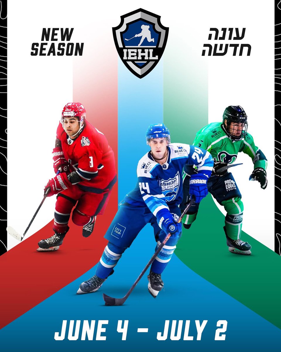 Israel’s pro hockey league is expanding this summer, with two new teams 🤩 

There are still spots open for players who want the experience of a lifetime. Contact <a href="/IsraelHockey/">Israel Elite Hockey League</a> if you want to spend your summer playing pro hockey in Israel.