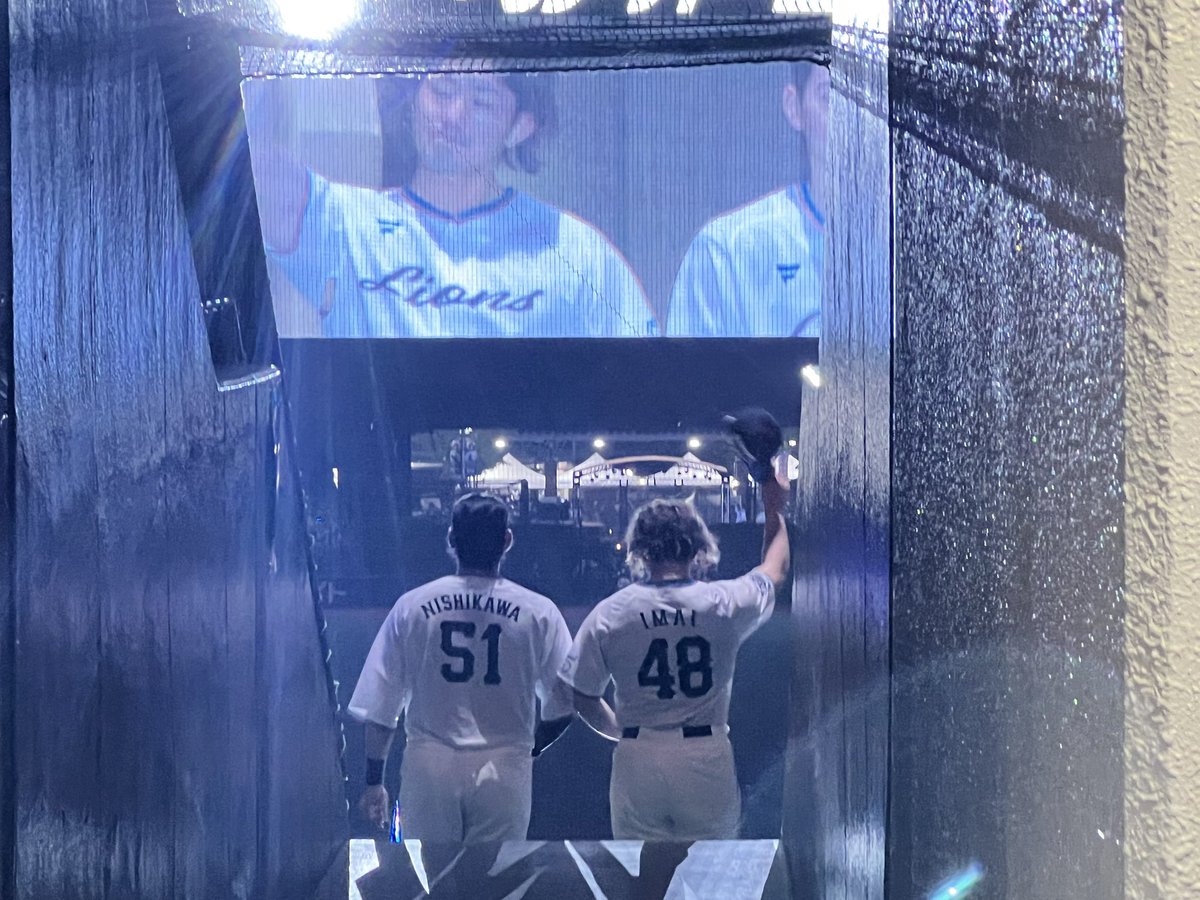 背中。#seibulions