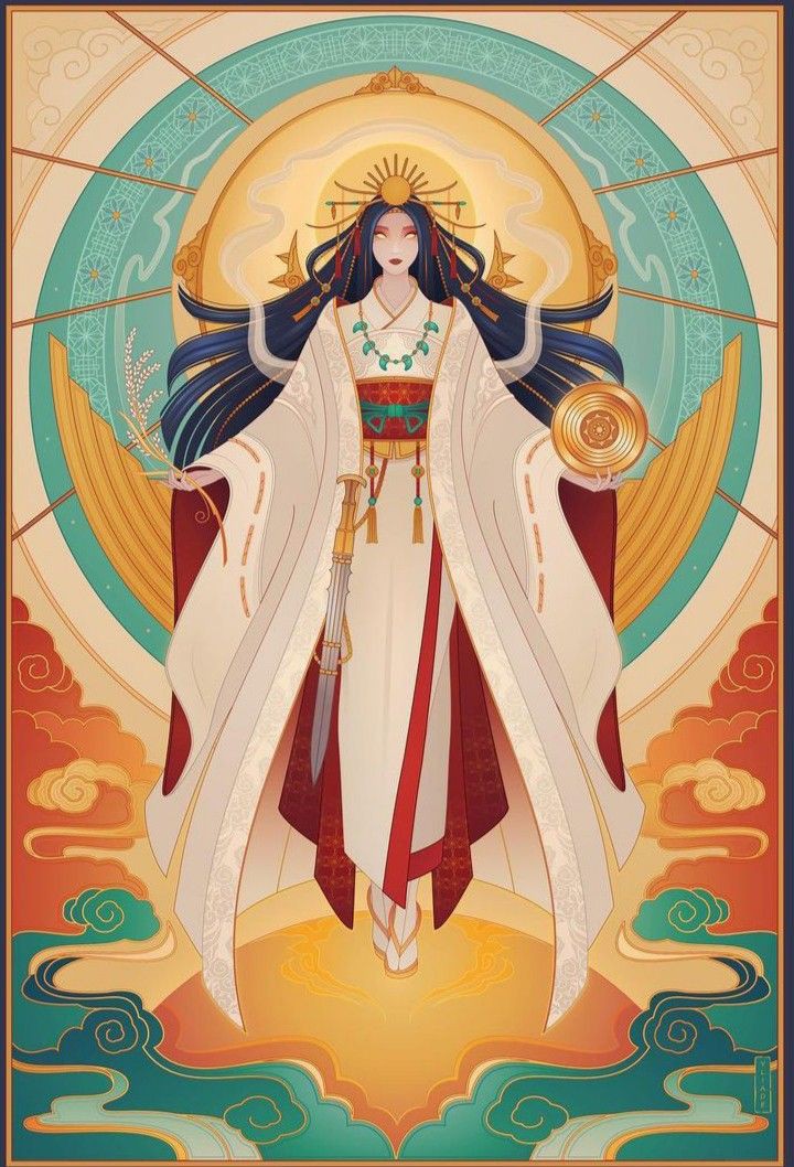 Quando você é a própria Amaterasu/ Ōhirume.