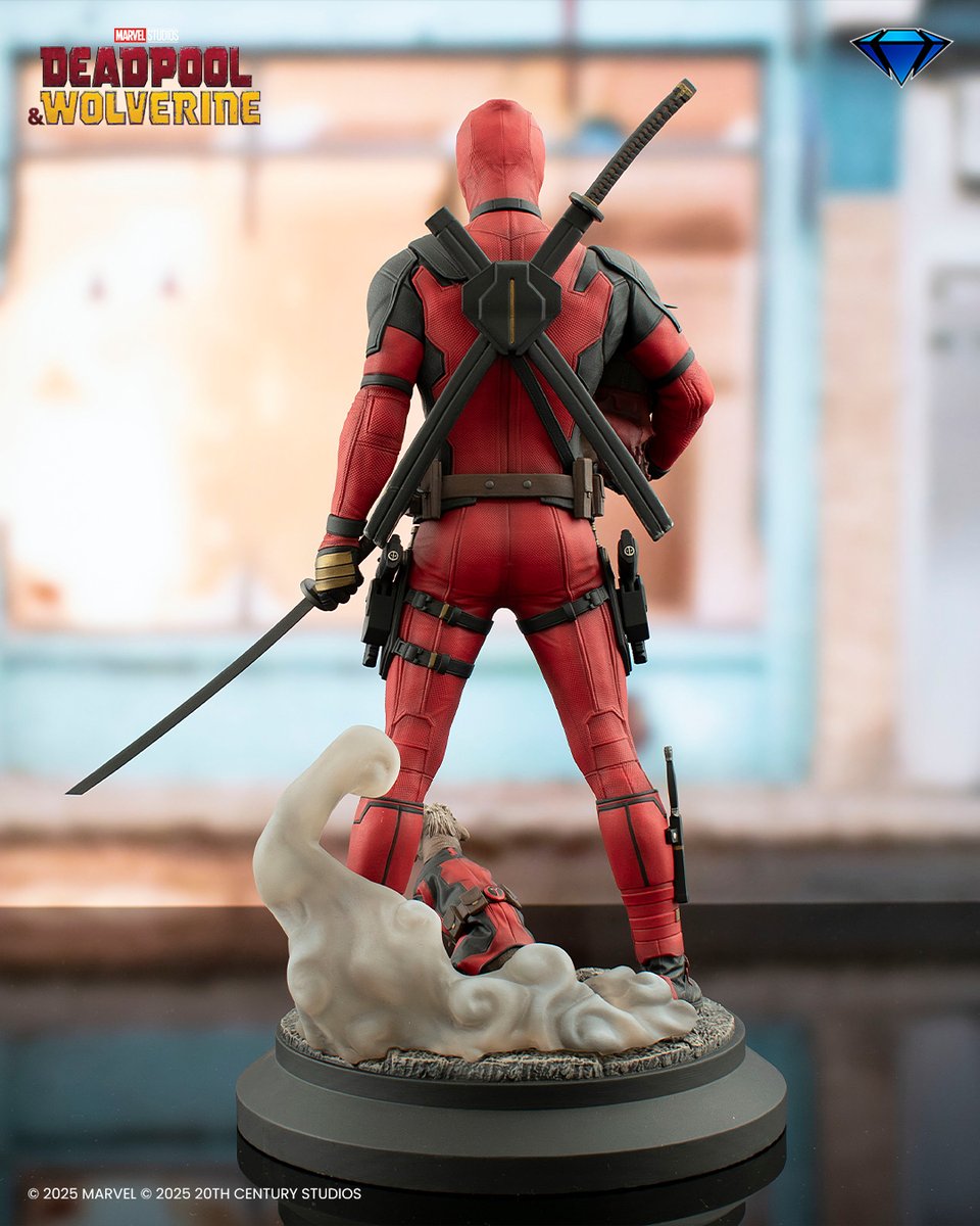CollectDST's tweet image. This Merc has got moves! Get ready to unleash this high-flying statue in your collection. Pre-order at bit.ly/DP3DeadpoolGal…

#Deadpool #DeadpoolAndWolverine #MercWithAMouth #CollectDST #MarvelStudios #DiamondSelectToys