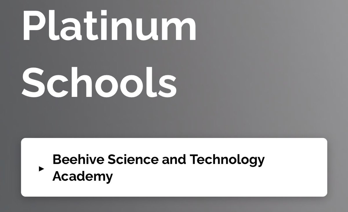 Marci Houseman (@marcihouseman) on Twitter photo It is an honor to serve on the Board for <a href="/BeehiveAcademy/">Beehive S&T Academy</a> Beehive Science & Technology Academy - and this recent Platinum Level STEM School Designation is only one of the reasons! 🎉🔬🧑🏽🔬🧑💻🧮
#STEMEducation
#GirlsInSTEM
#SheTech
#TransformingLearning It is an honor to serve on the Board for <a href="/BeehiveAcademy/">Beehive S&T Academy</a> Beehive Science & Technology Academy - and this recent Platinum Level STEM School Designation is only one of the reasons! 🎉🔬🧑🏽🔬🧑💻🧮
#STEMEducation
#GirlsInSTEM
#SheTech
#TransformingLearning