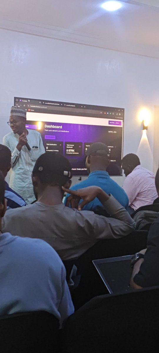 Dareyolowo's tweet photo. Starknet is  the best chain to build on  fast trans, powerful L2 scaling, and now moving toward letting users choose their L1 settlement on  Bitcoin or Ethereum.

Big thanks to @Blockheaderweb3 @the_buidl  for hosting this amazing meetup 

#StarknetMeetupTheBuidl #Starknet https://t.co/RZJaFNO9Fn