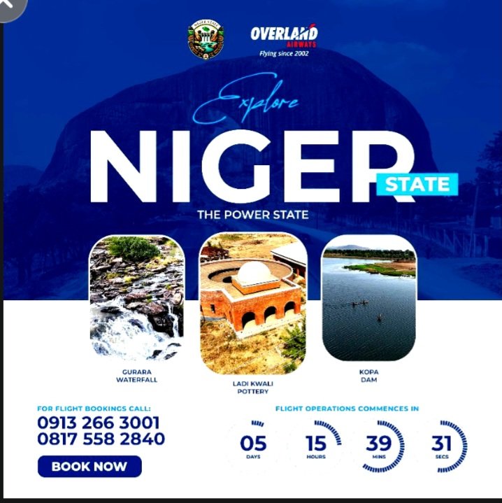 Discover the Beauty of Niger State — The Power State!
From the stunning Gurara Waterfall 🌊 to the rich heritage of Ladi Kwali Pottery 🏺 and the calm waters of Kopa Dam 🚣‍♂️, there’s so much to explore.