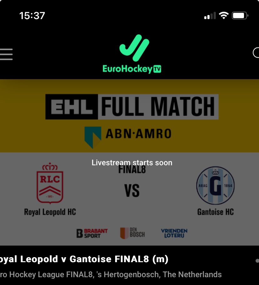 DavidWalta's tweet photo. EHL stream not working… (again) @EHLHockeyTV https://t.co/ea6C56mmg6