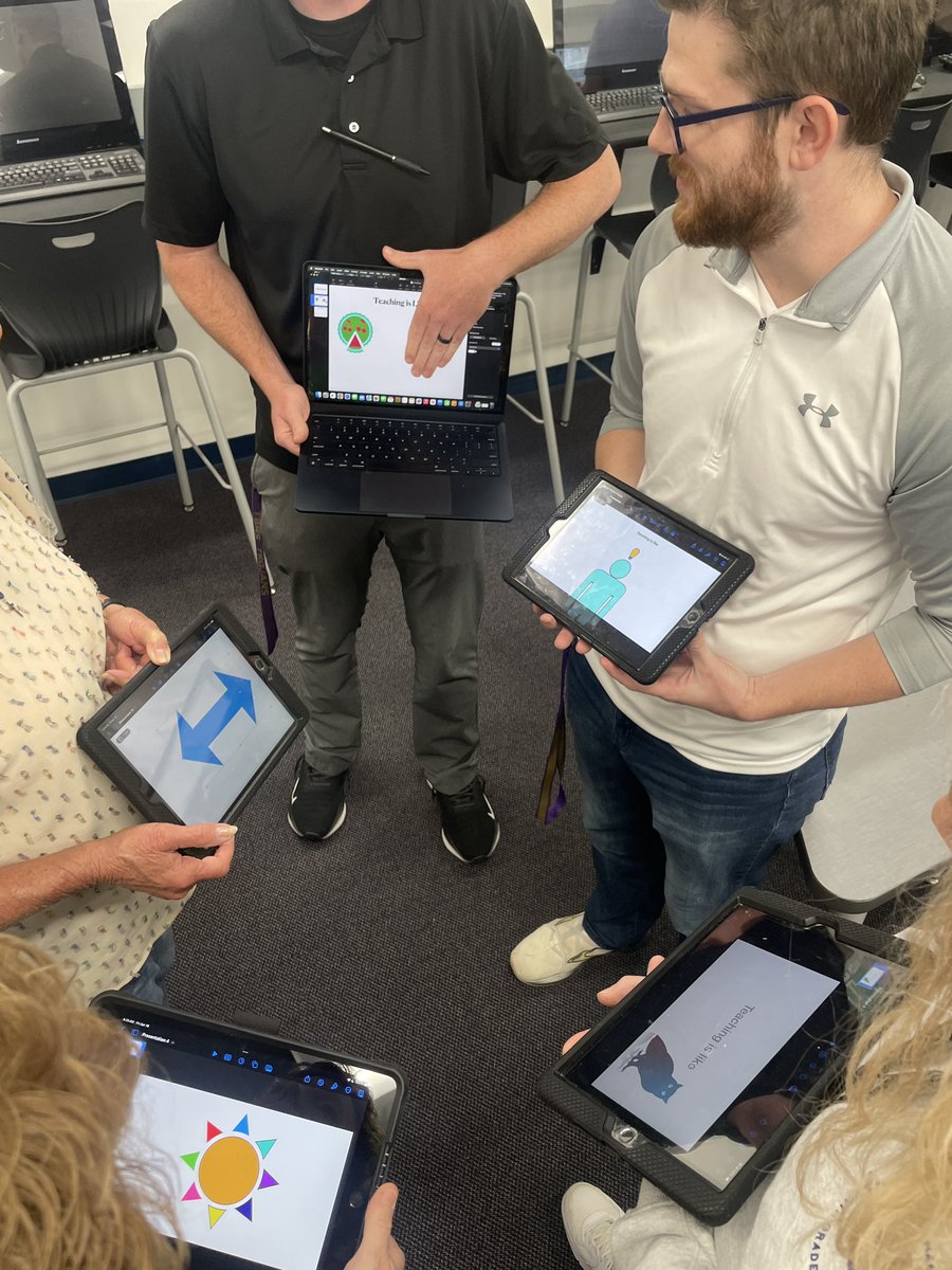 👀 at all this voluntary learning this morning!!! Keynote and metaphorical thinking 🤯💜💛
#proud2br3 
#gettingbetter 
#greatthingshappenhere