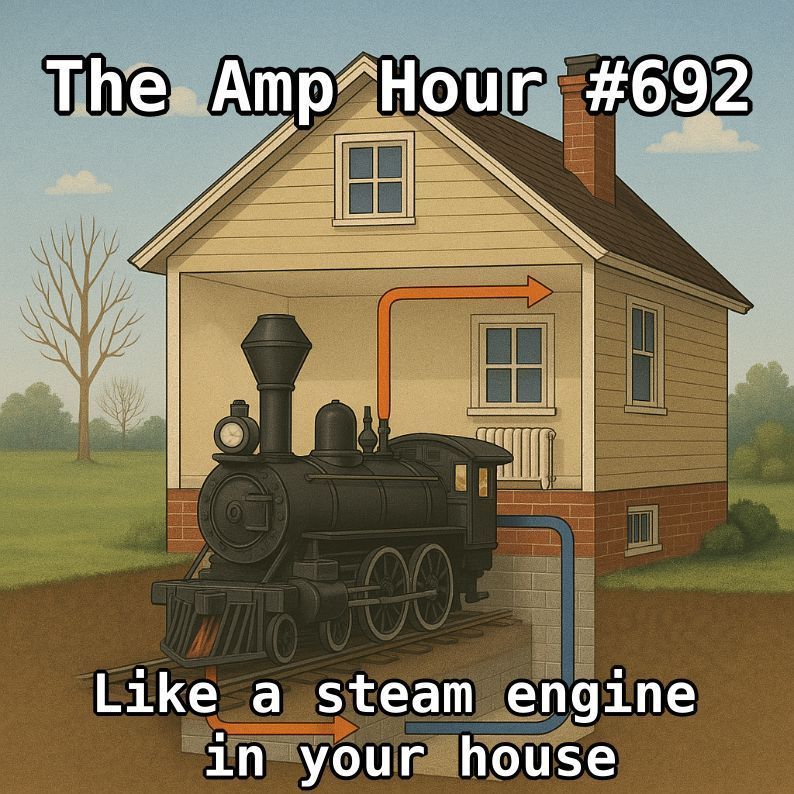 This week Dave and Chris discuss solar installs, wacky tariffs, peak power pricing, tiny electronics, oscilloscope triggering, and more. 

Also fill out our 2025 Listener Survey to be entered to win a Jumperless (OG) Breadboard!

theamphour.com/692-like-a-ste…