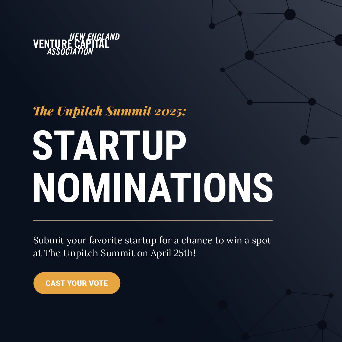 NewEnglandVC's tweet image. Help us find our final contenders for #UnpitchSummit25!
Nominated startups have the opportunity to meet with tenured investors, attend informative speaker sessions, and network.
Submit nominations by Tuesday 4/22: docs.google.com/forms/d/e/1FAI…