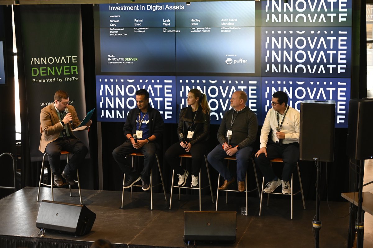 During #ETHDenver, Fahmi Syed, CFO of Midnight, joined <a href="/TheTieIO/">The Tie</a> to discuss what’s next for institutional investment in digital assets.

The conversation covers tokenized RWAs, privacy infrastructure, liquid staking, and more. Watch the full panel here: youtube.com/watch?v=CpIcJv…