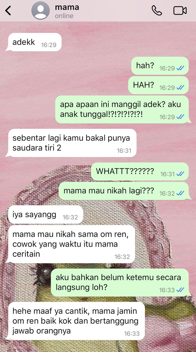 nayzkai's tweet image. Keluarga baru

———
na jm x prk jsng au
written by izka