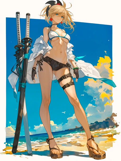 武蔵ちゃん                      宮本武蔵(Miyamoto Musashi)                     #FGO #宮本武蔵 