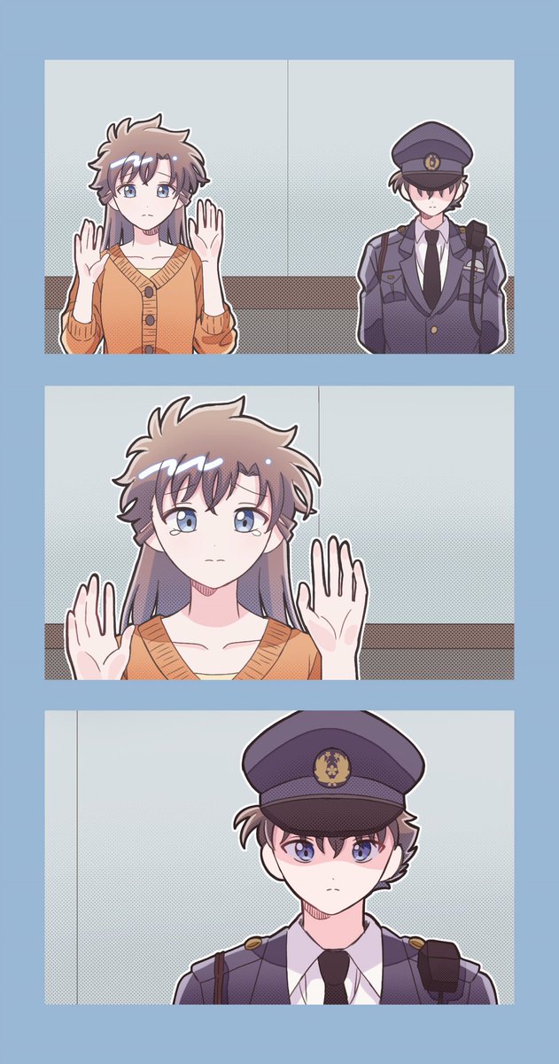 endlesrun's tweet photo. 同級生の中でも天真爛漫で子供っぽさがある青子ちゃんだけど、コナンくんと絡む時はお姉さん感あって良い https://t.co/EWUOLIZIOI