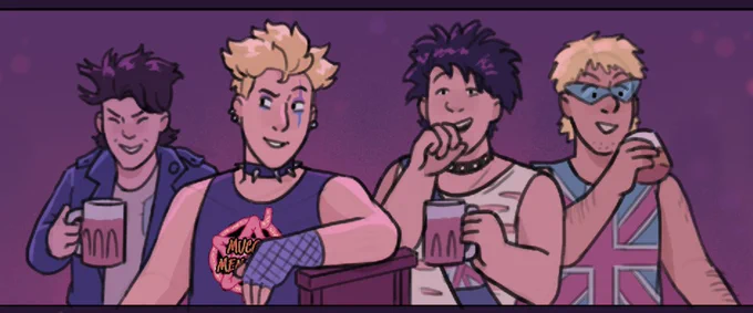 Hi there! I'm juggling a bunch of fun fan projects between work, which include; Martian Manhunter pride fan comic for DC Pride fanzine John Constantine pride collab fan comic casually ongoing Kon El superboy origin fan comics