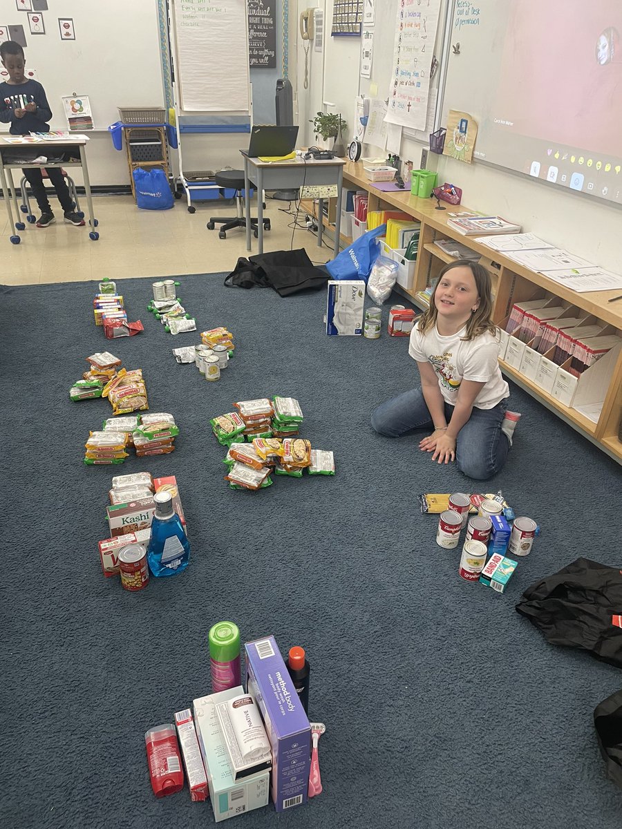 A big shout of to this fellow shark who individually donated 205 items to the <a href="/DebraDynes/">Debra Dynes Family House</a> Lenten social justice project. C is a true demonstration of the  pillar Almsgiving this lent! Our class brought in a total of 505 items, adding to the school total 1,862! 🥫🪥🧴🐣✝️