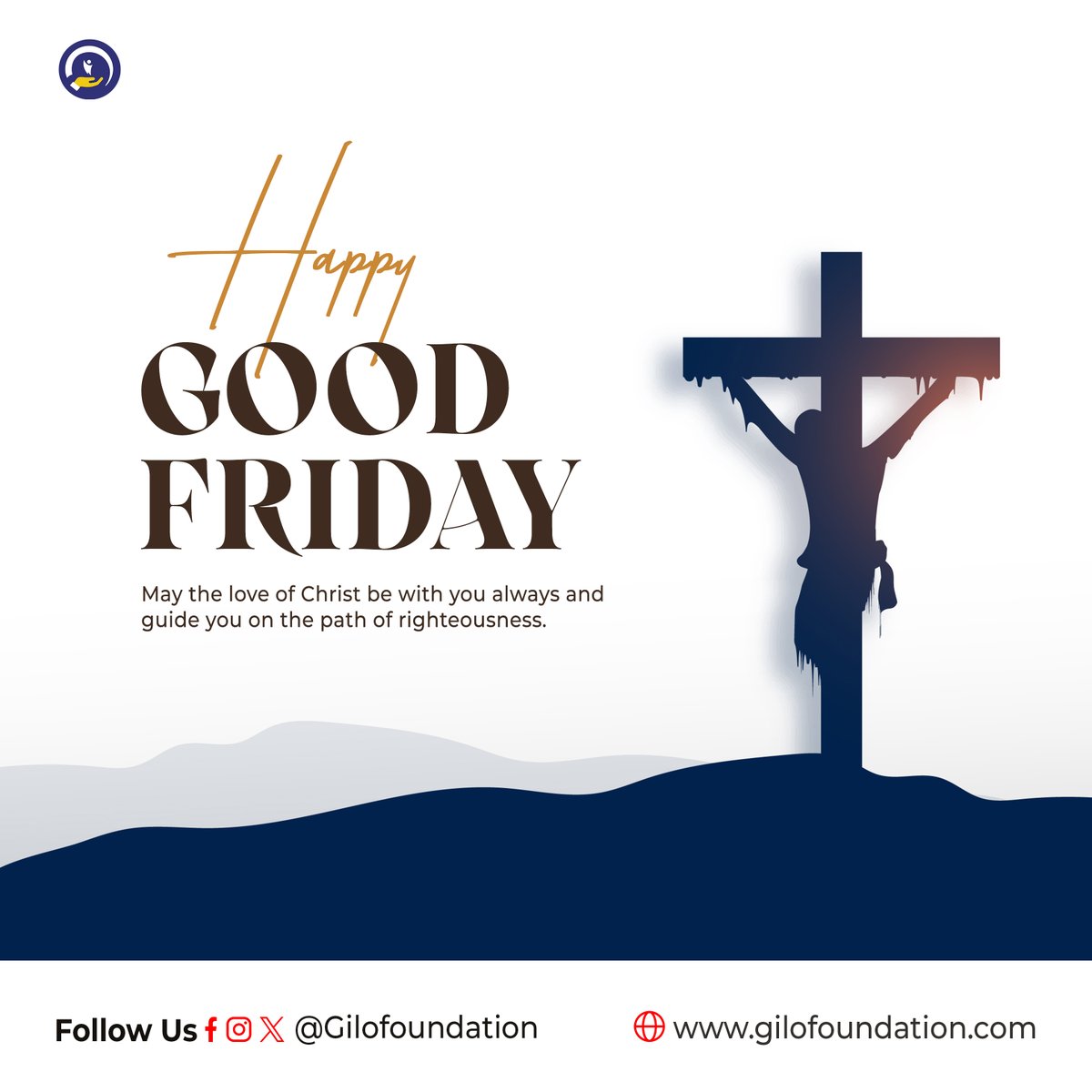 gilofoundation's tweet photo. Happy Good Friday.
#Easter2025 https://t.co/sVdQflz3jz