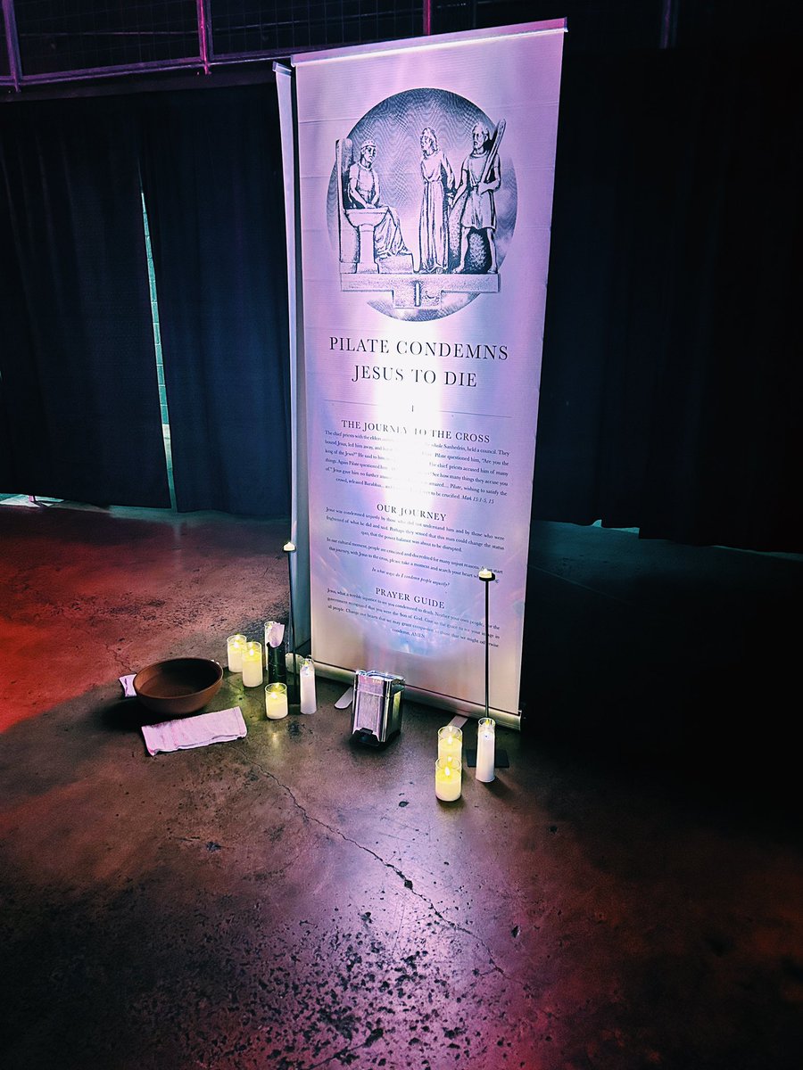 Beautiful morning observing Good Friday at Church of the City - Downtown