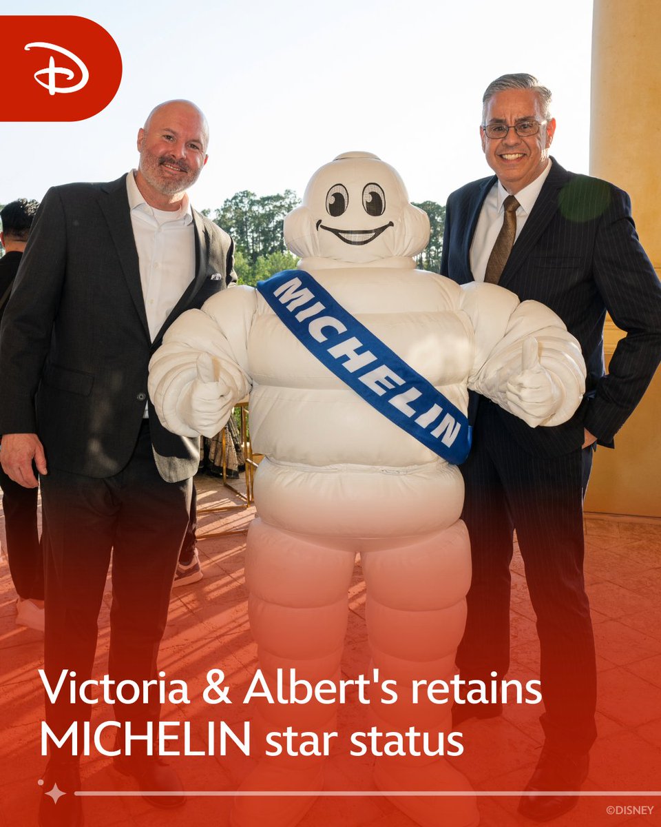 DisneyParks's tweet photo. Victoria & Albert's located at the Grand Floridian in @WaltDisneyWorld has retained their MICHELIN star status ⭐ #MICHELINGUIDEFL #MICHELINSTAR25 https://t.co/nY0kgchXHW