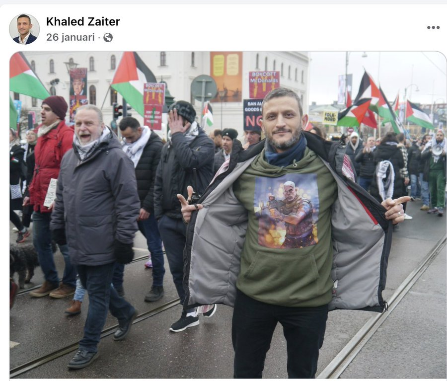 Khaled Ahmad/Zaiter vill anmäla mig och andra för att använda hans bilder. Det vore ju synd om de spreds.