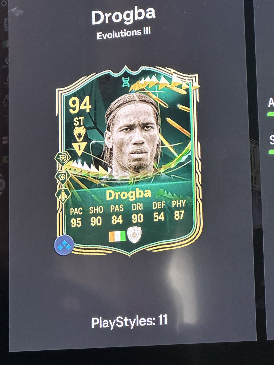 CFCActive's tweet photo. @FUT_Rory Not needed already have my goat https://t.co/q2VkB87spj