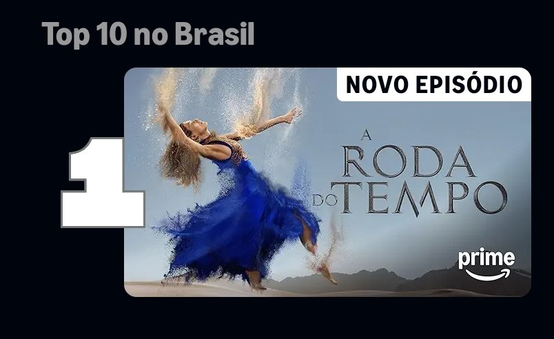 luiza_rogato's tweet photo. Número 1 no Brasil
#ARodadoTempo #TheWheelOfTime https://t.co/QM9DkJJboX