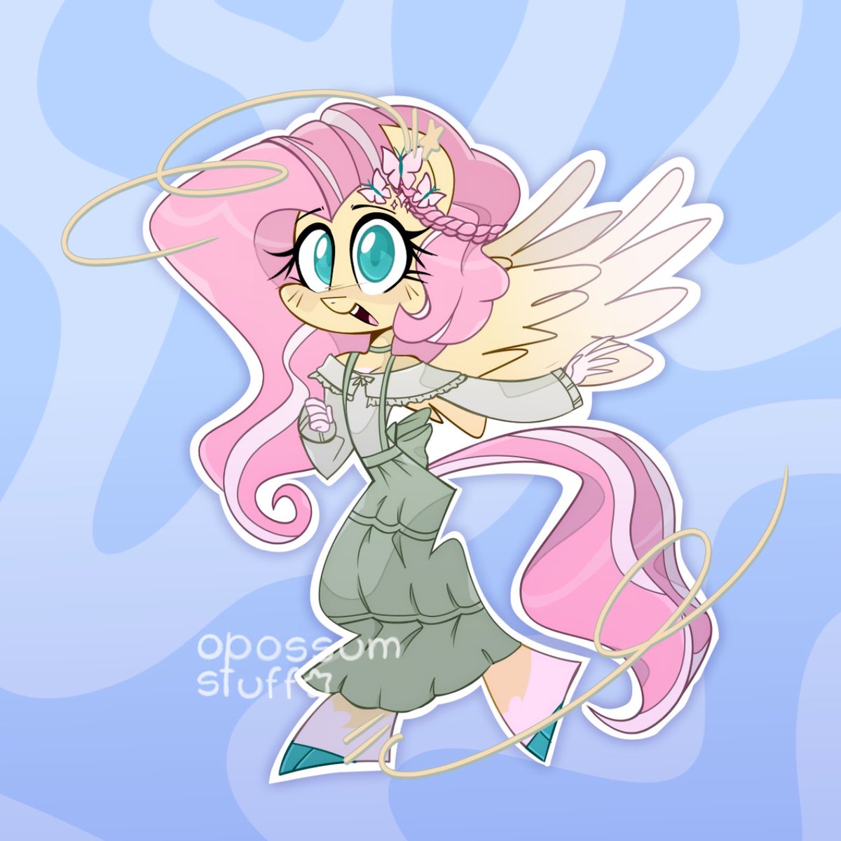 Opossum_stuff's tweet image. Commision for @lovinglypromise 🦋
Thanks 4 the support ^^