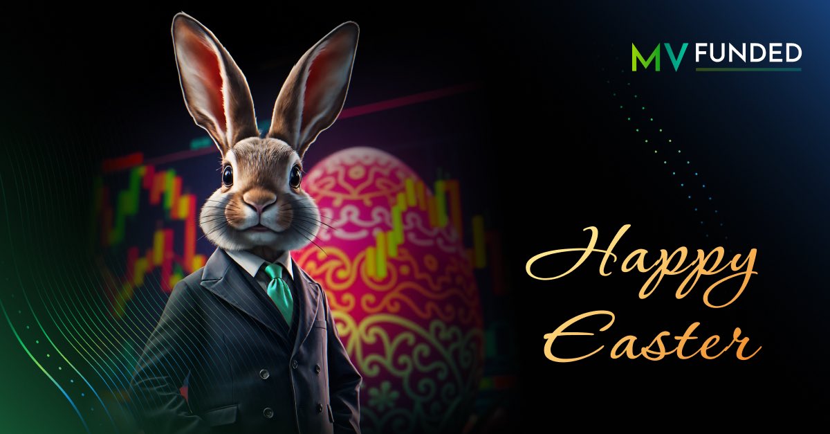 MV_Funded's tweet image. 🐣Happy Easter from the MVFunded Team! 🌸

Wishing you and your loved ones a joyful, peaceful, and prosperous Easter!
May this season of renewal bring you fresh energy, positive vibes, and plenty of wins — both in life and on the charts. 

✨ It will all be MVFunded. ✨🐣