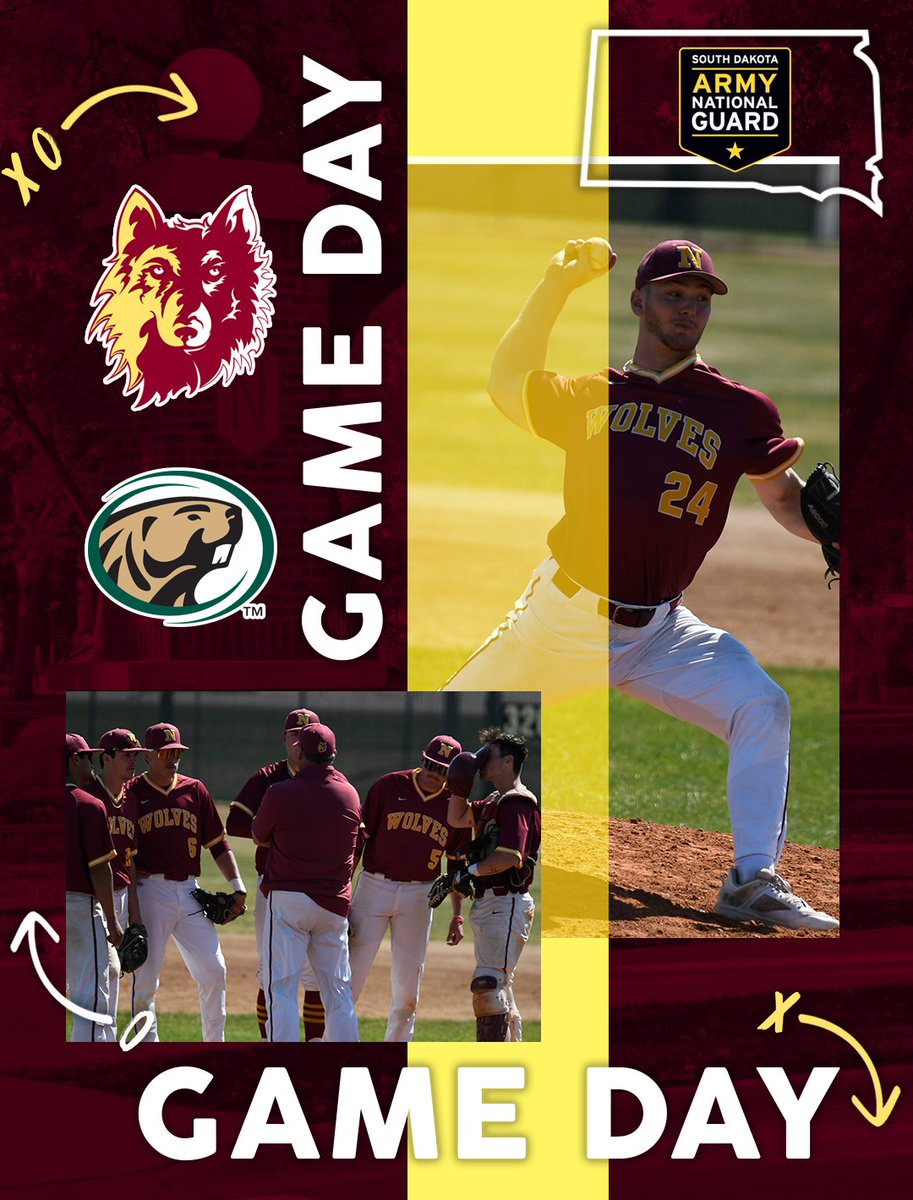 #GoWolves (@wolvesathletics) on Twitter photo #GameDay ⚾
<a href="/NSUWOLVES_BS/">Northern State Baseball</a> 🆚 Bemidji State
⏰ 1:45 PM / 3:45 PM
📄 nsuwolves.com/news/2025/4/14…
📊 bsubeavers.com/sidearmstats/b…
🎥 nsicnetwork.com/nsuwolves/
📍 Bemidji, Minn.
#GoWolves🐺 | #maroonNgold🐾 #GameDay ⚾
<a href="/NSUWOLVES_BS/">Northern State Baseball</a> 🆚 Bemidji State
⏰ 1:45 PM / 3:45 PM
📄 nsuwolves.com/news/2025/4/14…
📊 bsubeavers.com/sidearmstats/b…
🎥 nsicnetwork.com/nsuwolves/
📍 Bemidji, Minn.
#GoWolves🐺 | #maroonNgold🐾