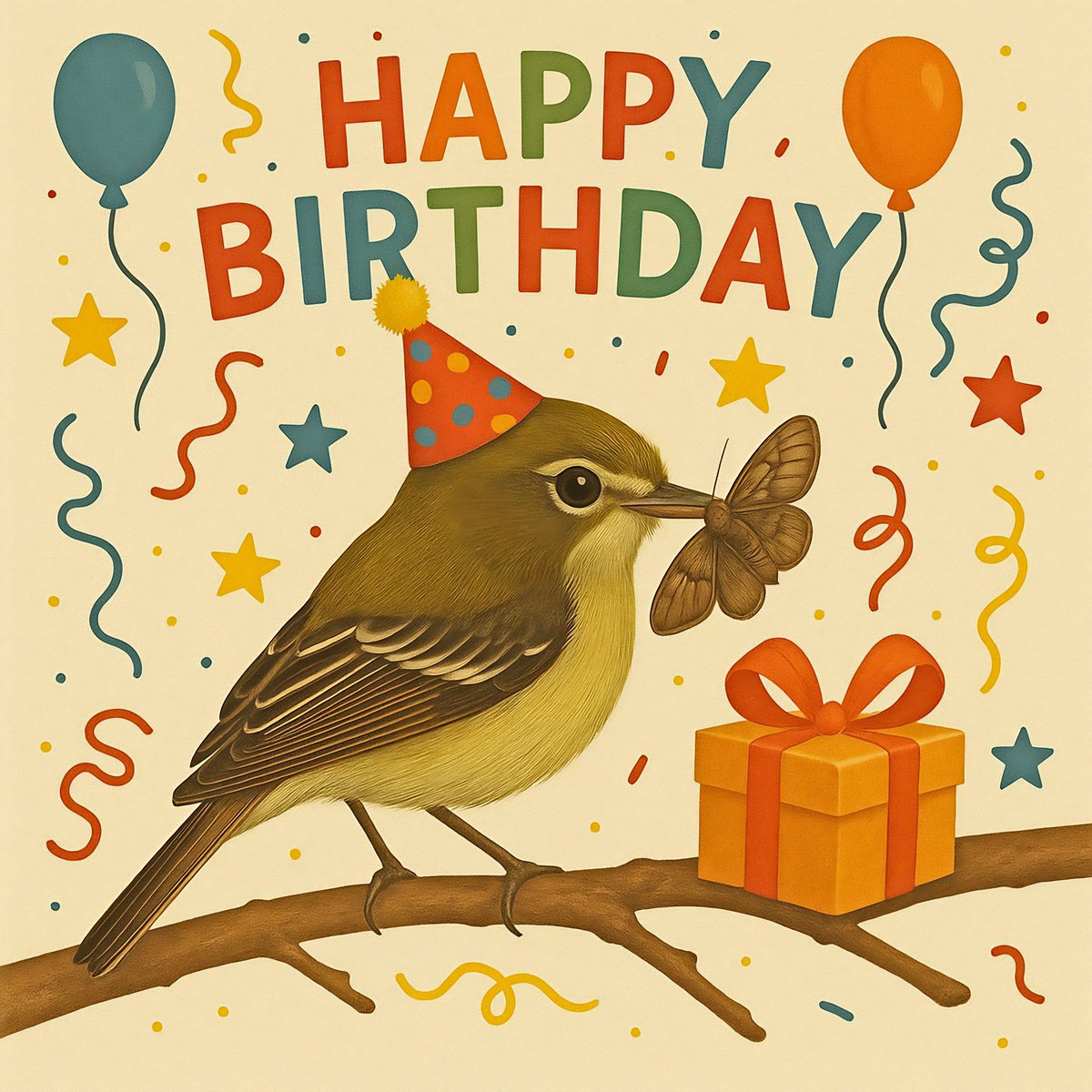 gm ♥️🐦🎨

I couldn't help myself and made a special Life List bird edition to celebrate 37 trips around the sun 🥰🎂

#327 Western Flycatcher