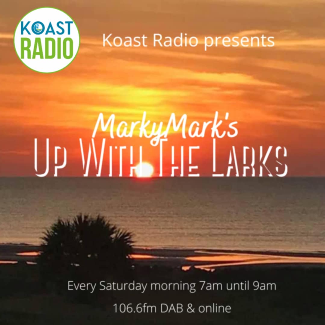MarkyMark's Sunday Shuffle (@s_markymark) on Twitter photo This week's Larks is extended for an hour so join me 7 - 10am on Easter Saturday 🐣 only on <a href="/KoastRadio/">Koast Radio</a> 106.6fm DAB and online This week's Larks is extended for an hour so join me 7 - 10am on Easter Saturday 🐣 only on <a href="/KoastRadio/">Koast Radio</a> 106.6fm DAB and online