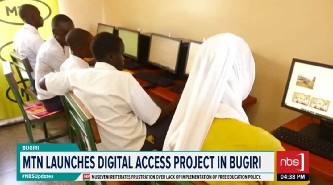 NBS Television (@nbstv) on Twitter photo In a bid to bridge the digital divide and promote ICT literacy in Uganda, <a href="/mtnug/">MTN Uganda</a> has officially handed over 30 brand-new computers to the Computer Laboratory of Town View PEAS High School in Bugiri District.
<a href="/HakimKanyere/">Hakim Kanyere</a>
#NBSAt430 #NBSUpdates In a bid to bridge the digital divide and promote ICT literacy in Uganda, <a href="/mtnug/">MTN Uganda</a> has officially handed over 30 brand-new computers to the Computer Laboratory of Town View PEAS High School in Bugiri District.
<a href="/HakimKanyere/">Hakim Kanyere</a>
#NBSAt430 #NBSUpdates