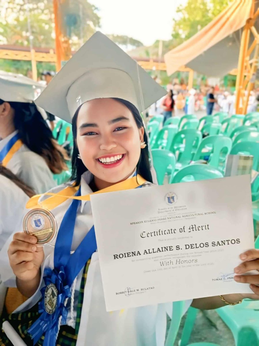 From selling balot to graduating with honors. We are so proud of you, Roiena!