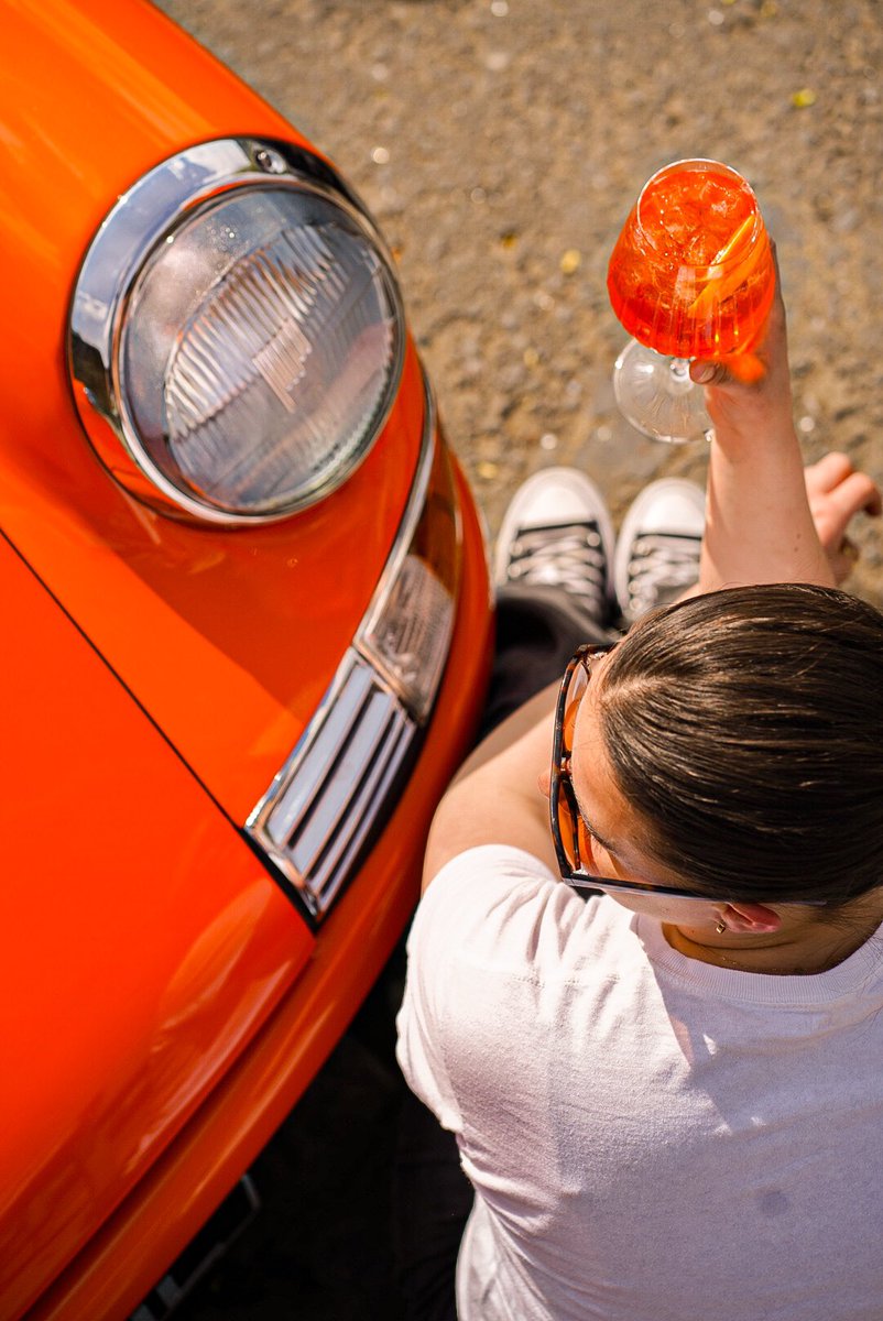 Parked &amp; Poured 

#aperol #porsche #bankholiday