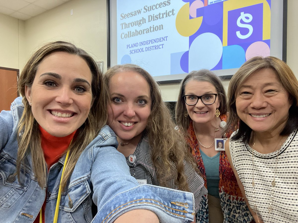 PISD EAS (@pisdeas) on Twitter photo Partnering with DLT to share our Seesaw success story @seesaw <a href="/pisdtech/">Plano ISD Tech</a> #TeamPlanoISD Partnering with DLT to share our Seesaw success story @seesaw <a href="/pisdtech/">Plano ISD Tech</a> #TeamPlanoISD