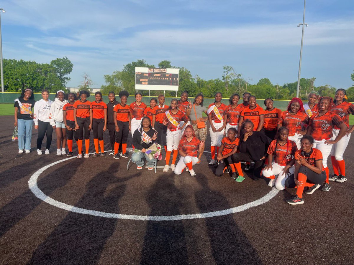Lancaster HS Softball (@1webosoftball) on Twitter photo Thank you Seniors for all your hard work and dedication… You guys laid the foundation. A lot of great memories!!!
<a href="/WEBO_Tigers/">Lancaster High School</a> <a href="/WeboTigerSports/">LancasterTigerAthletics</a> <a href="/LancasterISD/">Lancaster ISD</a> <a href="/CoachRWalton/">Rachel Walton</a> Thank you Seniors for all your hard work and dedication… You guys laid the foundation. A lot of great memories!!!
<a href="/WEBO_Tigers/">Lancaster High School</a> <a href="/WeboTigerSports/">LancasterTigerAthletics</a> <a href="/LancasterISD/">Lancaster ISD</a> <a href="/CoachRWalton/">Rachel Walton</a>