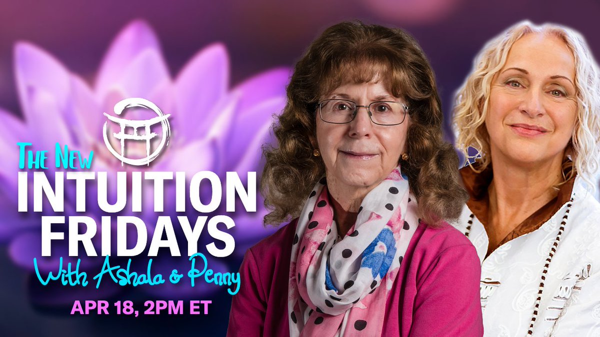 🪷 INTUITION FRIDAYS - APR 18

🏁LIVE 2 PM EST

🎙️ TUNE IN with ASHALA &amp; PENNY

🔴 WATCH HERE: rumble.com/v6s99wh--intui…

🙏RETWEET 🙏

#Tarot #Intuition #Woo #Consciousness
<a href="/MorigeauJanine/">Tarot by Janine</a> <a href="/megmoonbeam_/">MEG MOONBEAM ♏️♑️♉️</a> <a href="/PatteeuwJens/">Jens Patteeuw</a>
<a href="/clif_high/">clif is antiselenite 🏴‍☠️</a> <a href="/RealistNews/">Realist News Jsnip4</a> <a href="/TheOfficial_FFG/">Future Forecasting Group</a>
<a href="/CryptoNana4LTC/">Bee🐝TheChange #Veritaseum for #truth and #freedom</a>