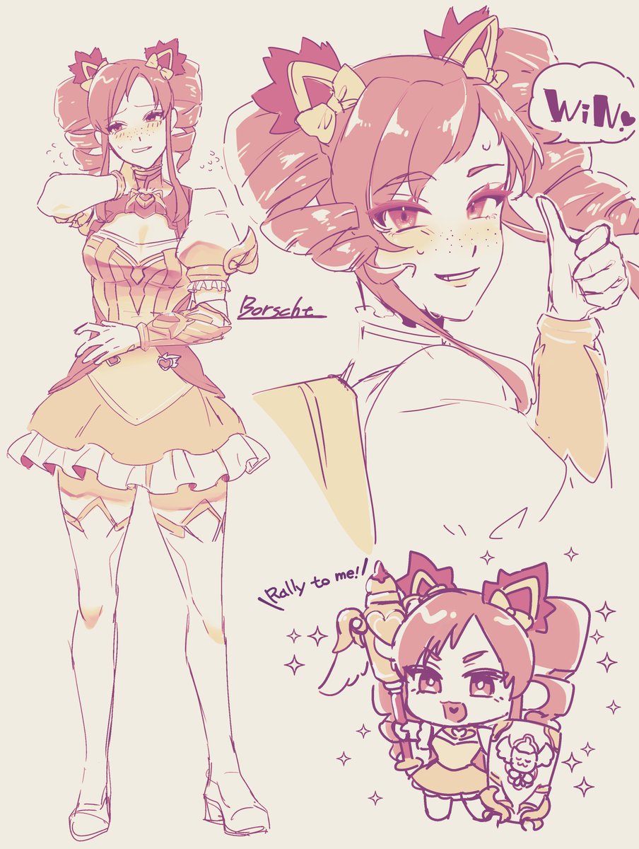 魔法少女ブリギッテ可愛すぎる💗💗
#brigitte #OverwatchFanart #オーバーウォッチ2