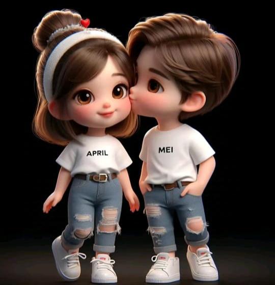 Aku April dan kamu Mei 🩵