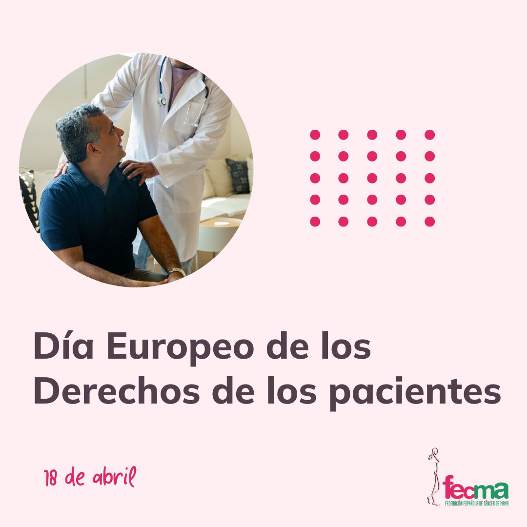 Hoy es el #DíaEuropeoDeLosDerechosDeLosPacientes, una fecha para recordar que la salud es un derecho fundamental. 💙 Promovamos una atención digna y el acceso a tratamientos. ¡Los pacientes merecemos ser escuchados! 🔊 #SaludParaTodos #DerechosDelPaciente