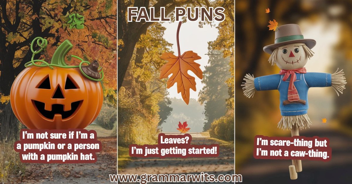 fashionvi0's tweet image. 200+ Witty Fall Puns To Spice Up Your Autumn Conversations
Leaf your friends in stitches with these a-maize-ing fall puns! 🍁😂 #FallPuns
grammarwits.com/fall-puns/