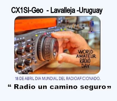 cx1si's tweet photo. Cx1si.geo 18 Abril 2025. 
Feliz día Colegas.lo disfrutamos
 haciendo Radio. https://t.co/lj4CF7X6km