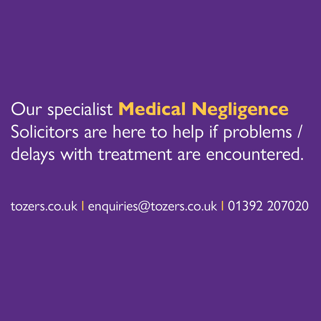 MedNegTozers's tweet image. 📣 Bowel cancer symptoms can be uncomfortable to talk about, but staying silent can cost lives.
Through our medical negligence work, we’re shining a light on encouraging open conversations that lead to earlier action and better outcomes.
Read More 👇
tozers.co.uk/insights/raisi…