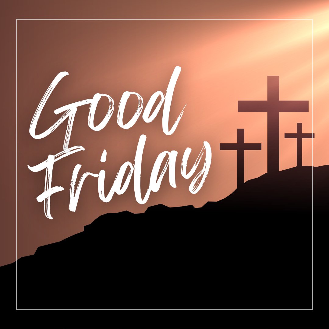 We wish a peaceful and reflective Good Friday to all who celebrate.