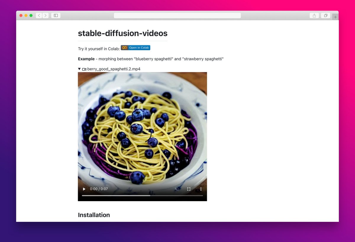 essamamdani's tweet image. stable-diffusion-videos  
#aiart #machinlearning #stablediffusion