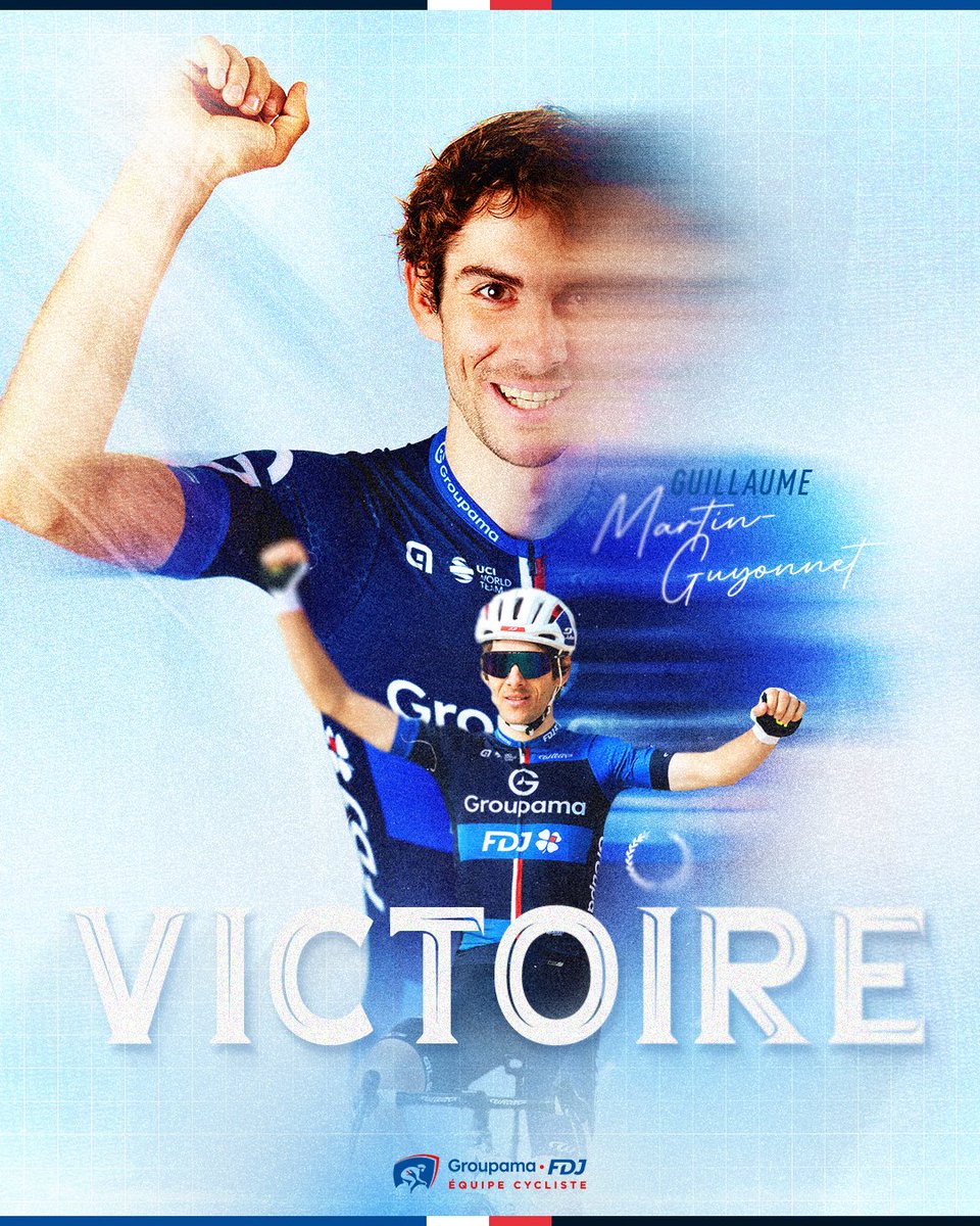 😍 OUI GUILLAUME !!! 
Vainqueur au sommet de La Malate 🔥🔥

Classic Grand Besançon Doubs 2025 𝘄𝗶𝗻𝗻𝗲𝗿 : Guillaume Martin-Guyonnet