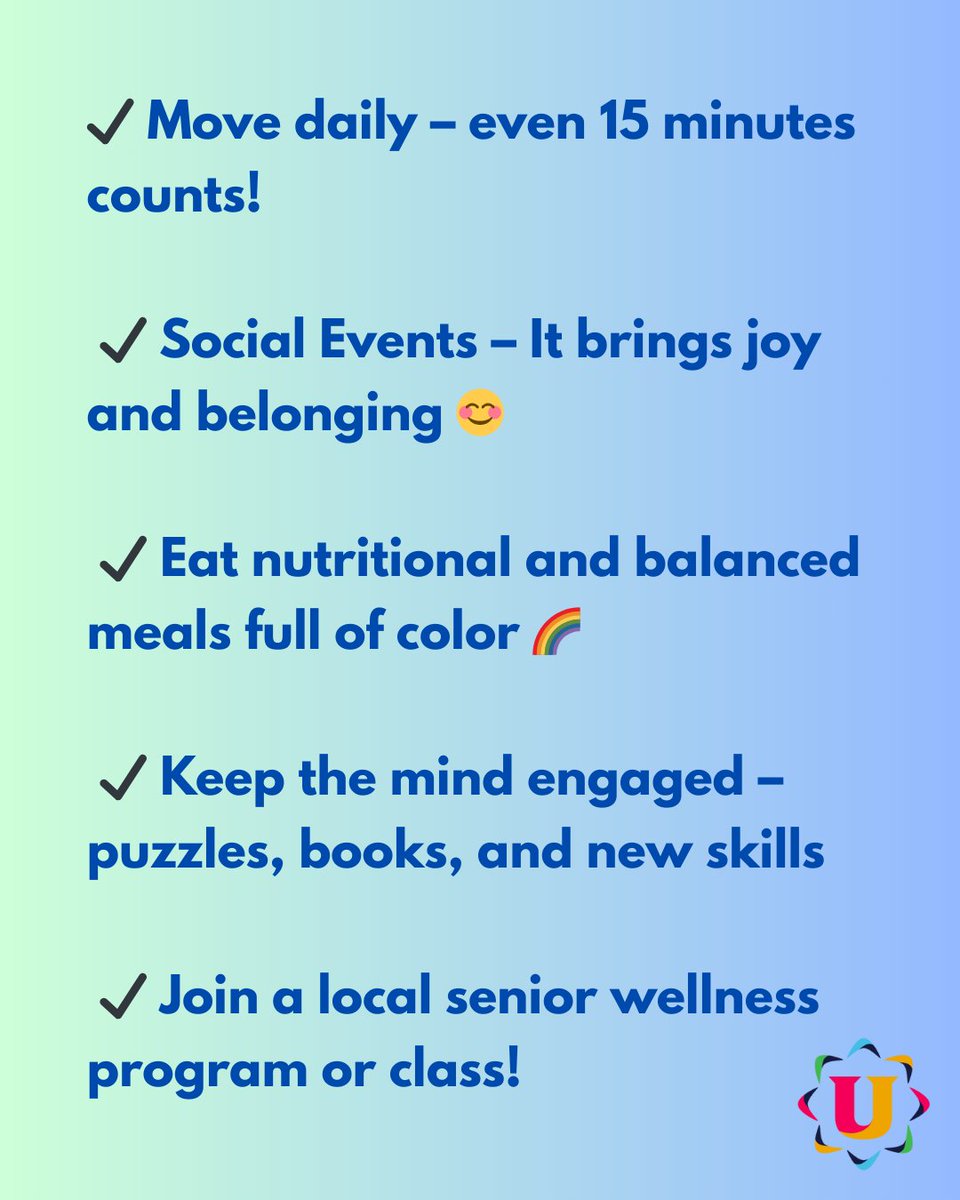 Supporting seniors means empowering them to lead fulfilling lives. From community programs to health initiatives, let's work together to help our older generations thrive and enjoy their golden years to the fullest. #HelpingSeniorsThrive #Empowerment #GoldenYears