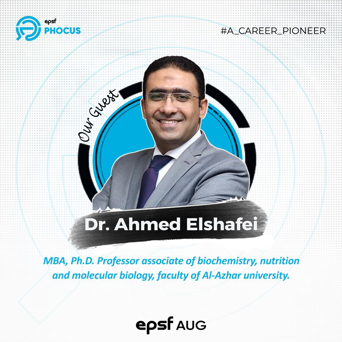 EpsfAug's tweet photo. We are so happy and glad to announce about our VIP attendee:

'𝐃𝐫. 𝐀𝐡𝐦𝐞𝐝 𝐄𝐥𝐬𝐡𝐚𝐟𝐞𝐢  𝐌𝐒.𝐜, 𝐌𝐁𝐀, 𝐏𝐡.𝐃"✨

Be ready to embark on our journey with our VIPs.🔥

https://t.co/zFxm2Rdkzj

#PHOCUS
#A_Career_Pioneer
#EPSF_AUG https://t.co/ZDaCTQliyx
