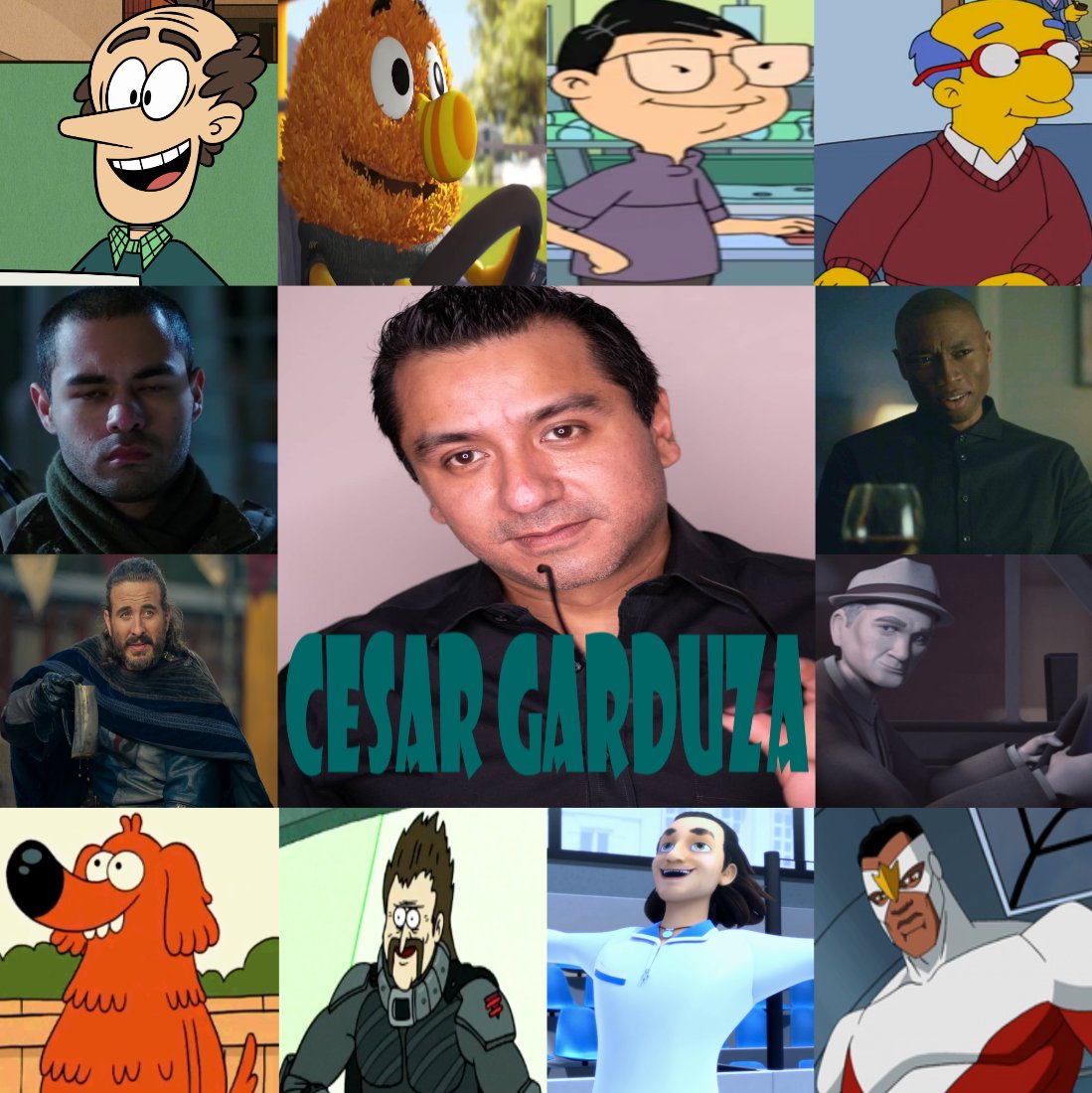 Camelo2017's tweet photo. Feliz cumpleaños @ElGarduza hice este collage para ti con tus personajes más conocidos. Que dios te bendiga.
#TheLoudHouse #ElIncreibleMundoDeGumball #AmericanDad #LosSimpson #ElPlanetaDeLosSimiosLaGuerra #LaCasaDelDragon #Titanes #TortugasNinja #TioGrandpa #UnShowMasLaPelicula https://t.co/YukDWLqOBC