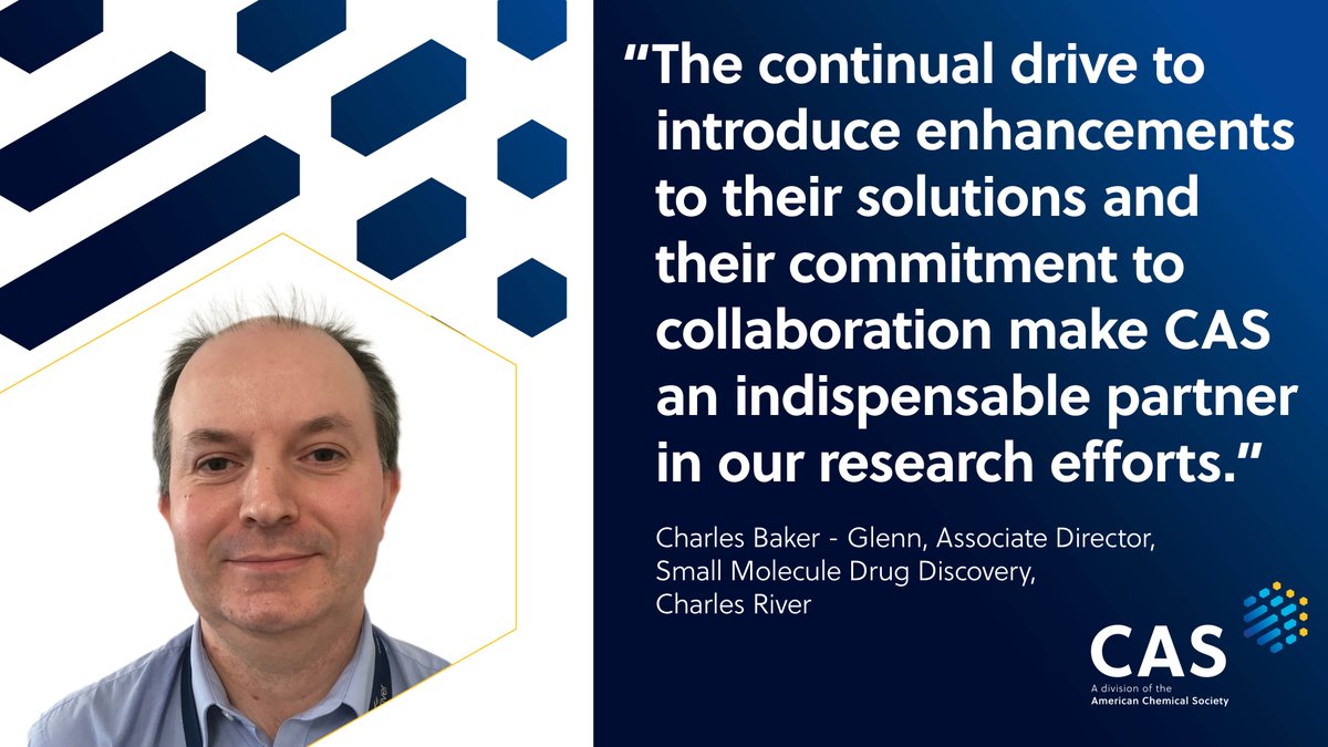 SciFinder (@scifinder) on Twitter photo CAS is deepening its strategic collaboration with <a href="/CRiverLabs/">Charles River Labs</a>, further strengthening its presence in the
#CRO market. We remain committed to delivering advanced #knowledgemanagement solutions tailored to the unique needs of CROs. ow.ly/c94U50VBEXn CAS is deepening its strategic collaboration with <a href="/CRiverLabs/">Charles River Labs</a>, further strengthening its presence in the
#CRO market. We remain committed to delivering advanced #knowledgemanagement solutions tailored to the unique needs of CROs. ow.ly/c94U50VBEXn