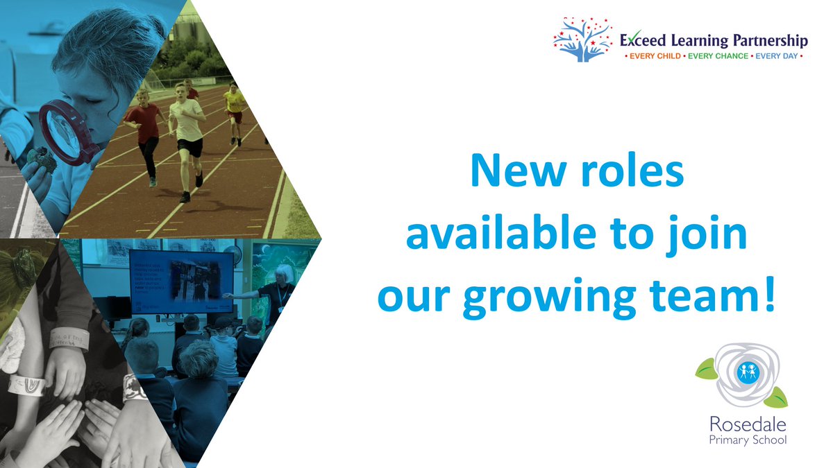 Rosedale Primary School is looking for a dedicated and enthusiastic Administration Assistant to join our friendly and supportive team!

For more information and to apply, please click here: ow.ly/eUV050VANNT