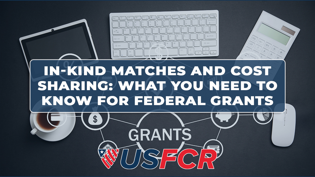 If your grant requires matching funds, it means part of the project must be covered by non-federal sources. This can be either cash or in-kind contributions.

You need to confirm your match percentage, keep proper documentation, and verify that the funds you're using actually