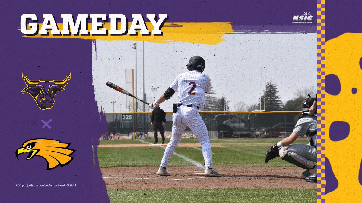 MinnStBaseball's tweet photo. It's GAMEDAY! Your Minnesota State Baseball team takes on the UM-Crookston Golden Eagles! ⚾️

3:00 pm | Minnesota Crookston Baseball Field #HornsUp https://t.co/dFU1pkWYsX